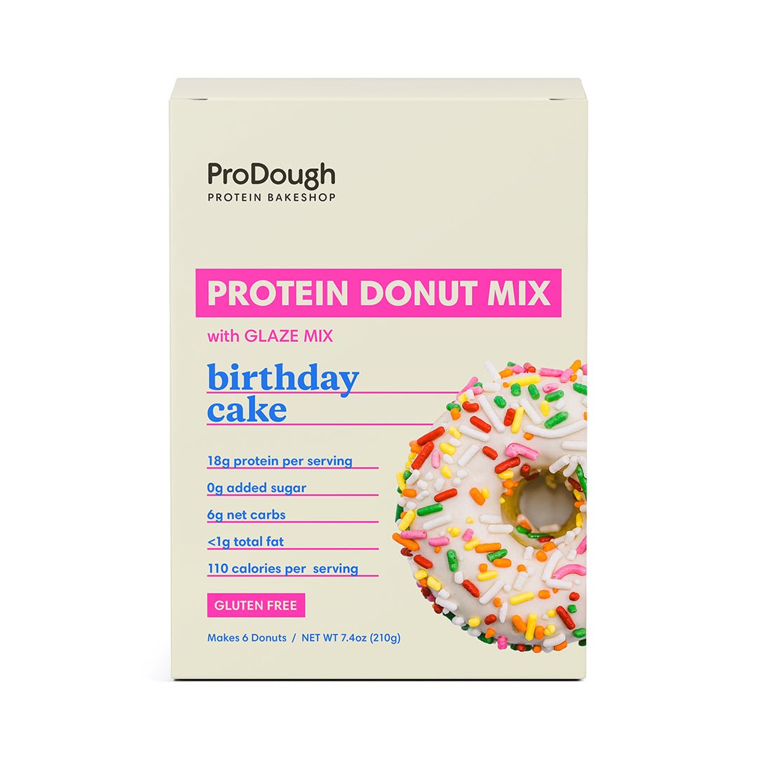 Front of Bday Cake Donut box