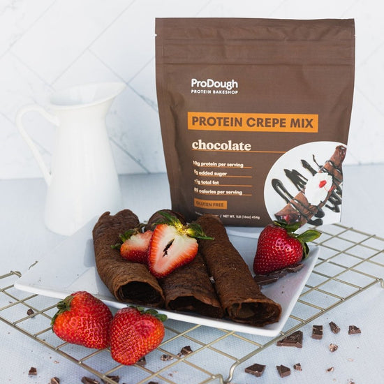 Chocolate Protein Crepe Mix - ProDough Protein Bakeshop