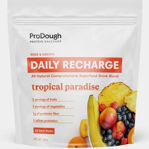 Daily Recharge Reds & Greens 20-Pack - Monthly Subscription - ProDough Protein Bakeshop