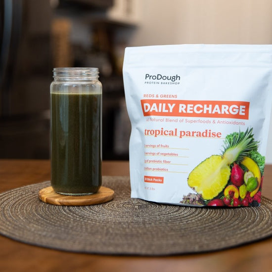 Daily Recharge Reds & Greens 20-Pack - Monthly Subscription - ProDough Protein Bakeshop