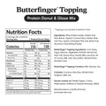 Nutrition info for Butterfinger Protein Donut Mix