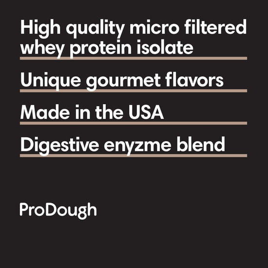 Glazed Donut Protein Powder - ProDough Protein Bakeshop