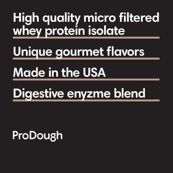 Glazed Donut Protein Powder - ProDough Protein Bakeshop
