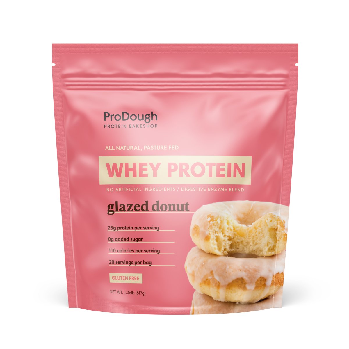 Glazed Donut Protein Powder - ProDough Protein Bakeshop