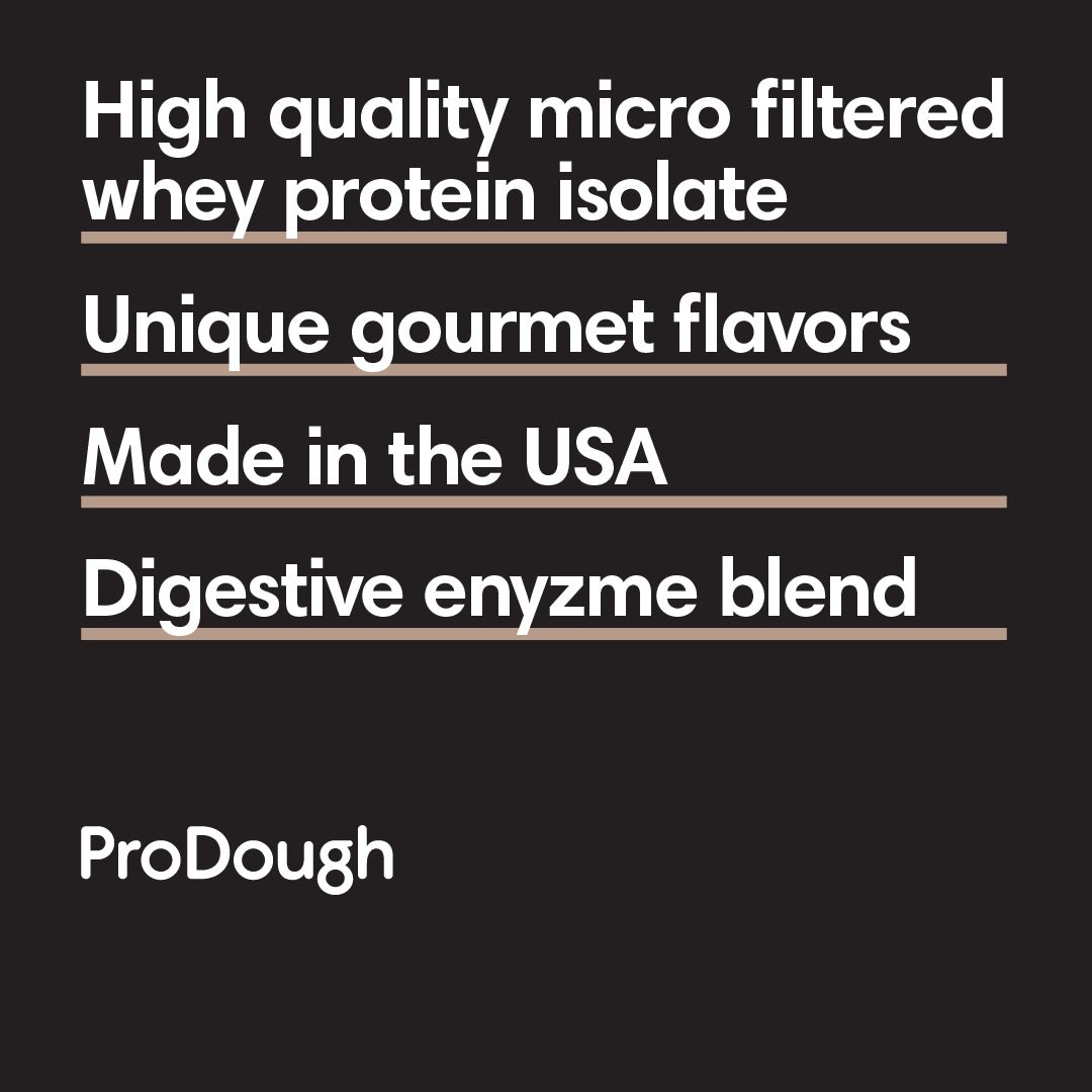 Gourmet Whey Protein Powders - ProDough Protein Bakeshop