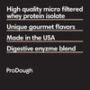 Gourmet Whey Protein Powders Subscription 2 - ProDough Protein Bakeshop