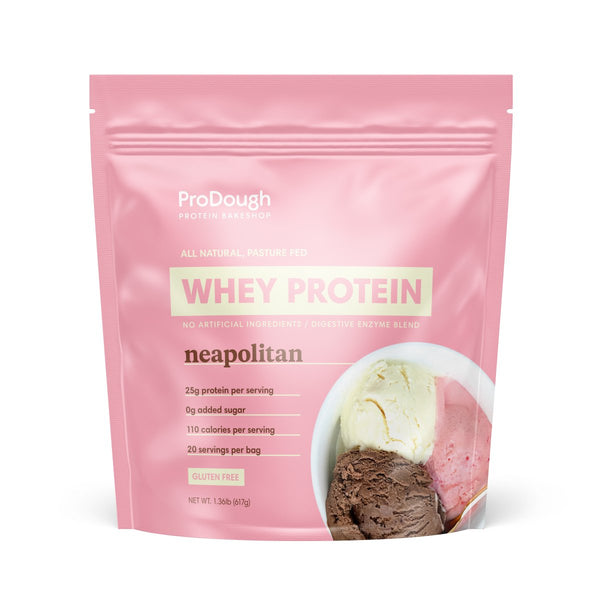 Neapolitan Protein Powder - ProDough Protein Bakeshop