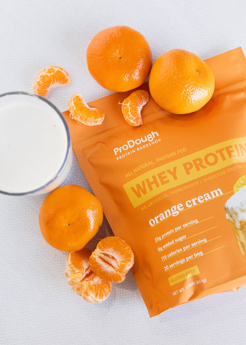 Orange Cream Protein Powder - ProDough Protein Bakeshop