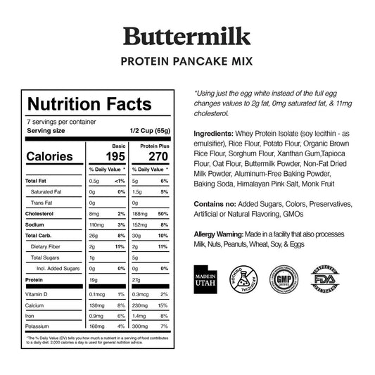 Pancake & Waffle Mixes Subscription 2 - ProDough Protein Bakeshop