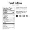 Peach Cobbler Protein Powder - ProDough Protein Bakeshop