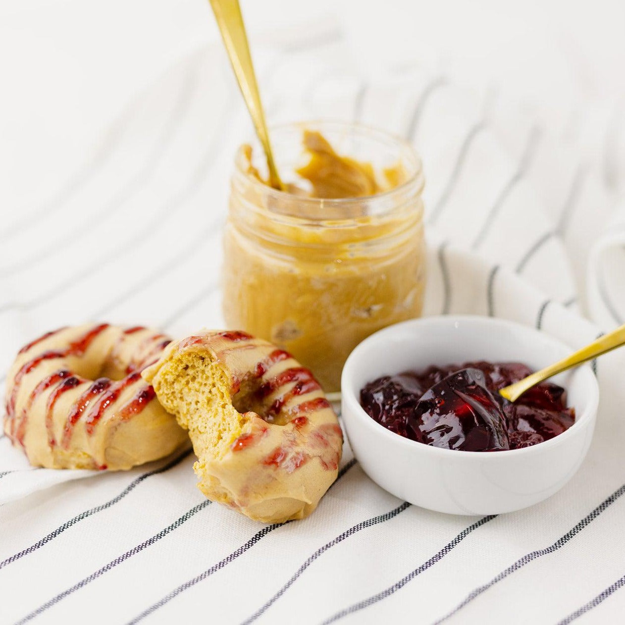 Peanut Butter & Jelly Protein Donut Mix - ProDough Protein Bakeshop