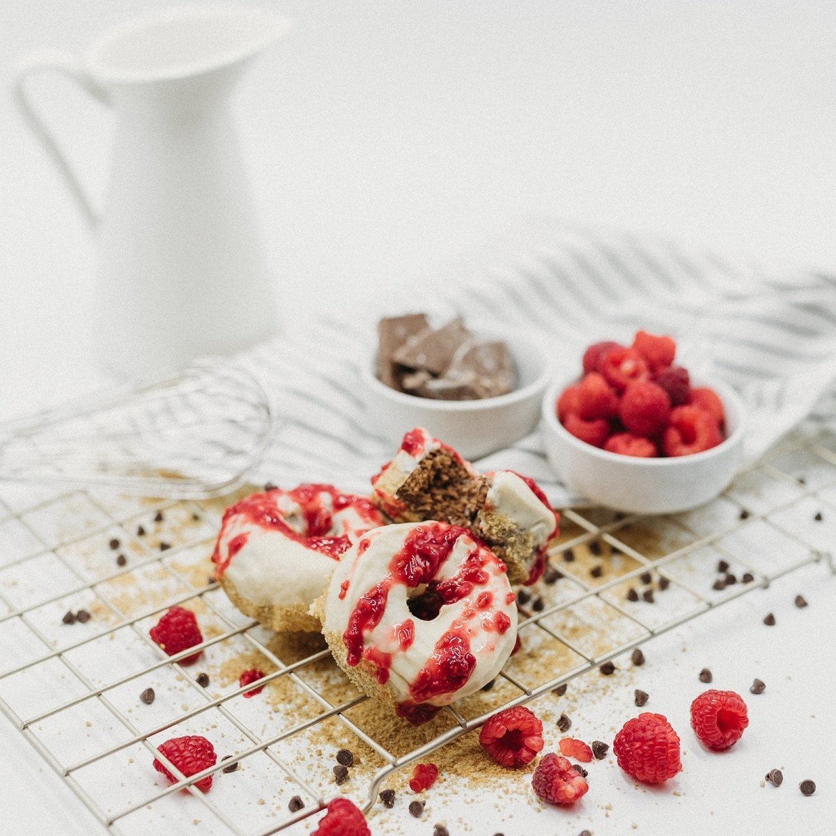 Raspberry (Chocolate) Cheesecake Protein Donut Mix - ProDough Protein Bakeshop