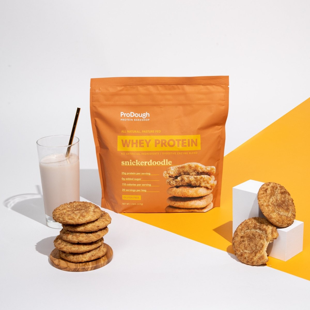 Snickerdoodle Cookie Protein Powder - ProDough Protein Bakeshop