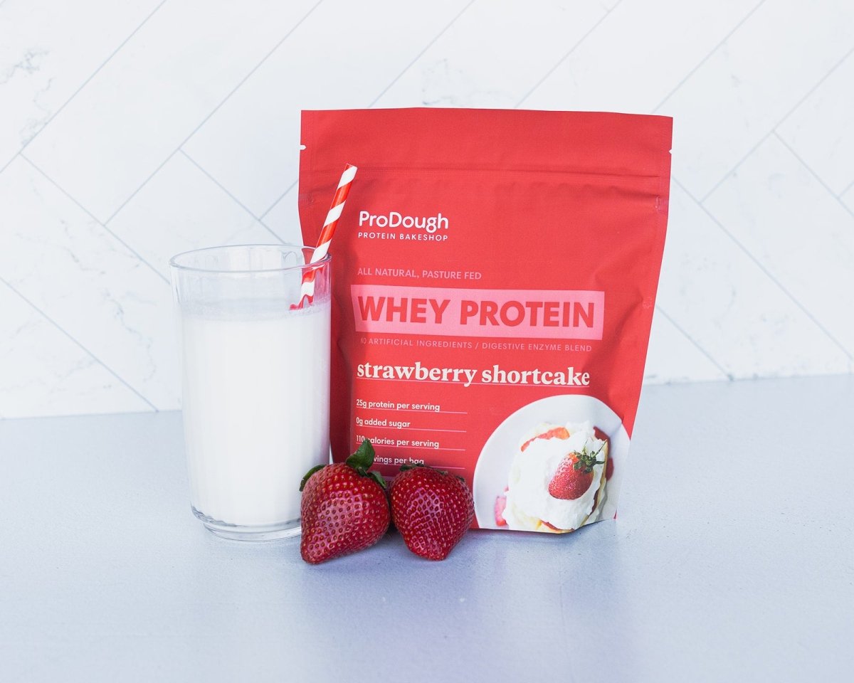 Strawberry Shortcake Protein Powder - ProDough Protein Bakeshop