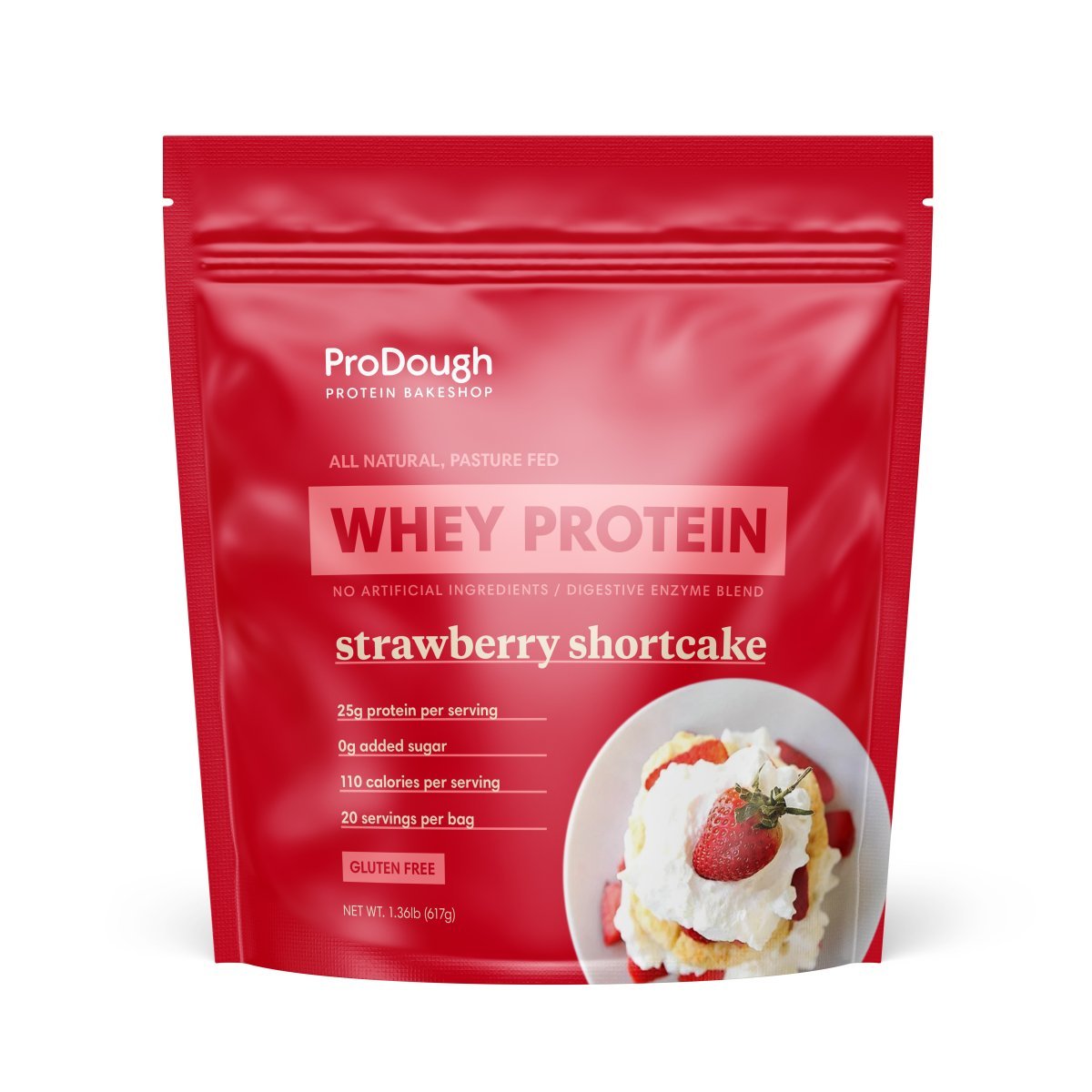 Strawberry Shortcake Protein Powder - ProDough Protein Bakeshop